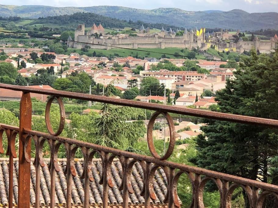 Maison De Charme Avec Vue Sur La Cite Medievale. Каркассон Экстерьер фото